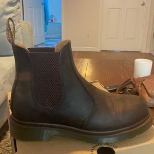 Dark brown Dr. Martens boots. Women’s size 7.